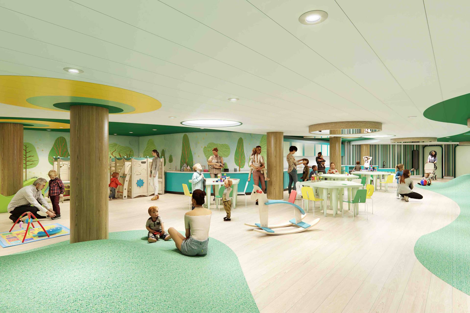 Sun Princess Cruise Ship Kids Club Firefly Park
