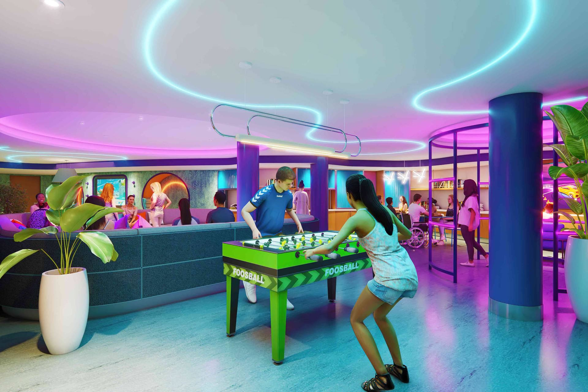 Sun Princess Cruise Ship Kids Club The Underground