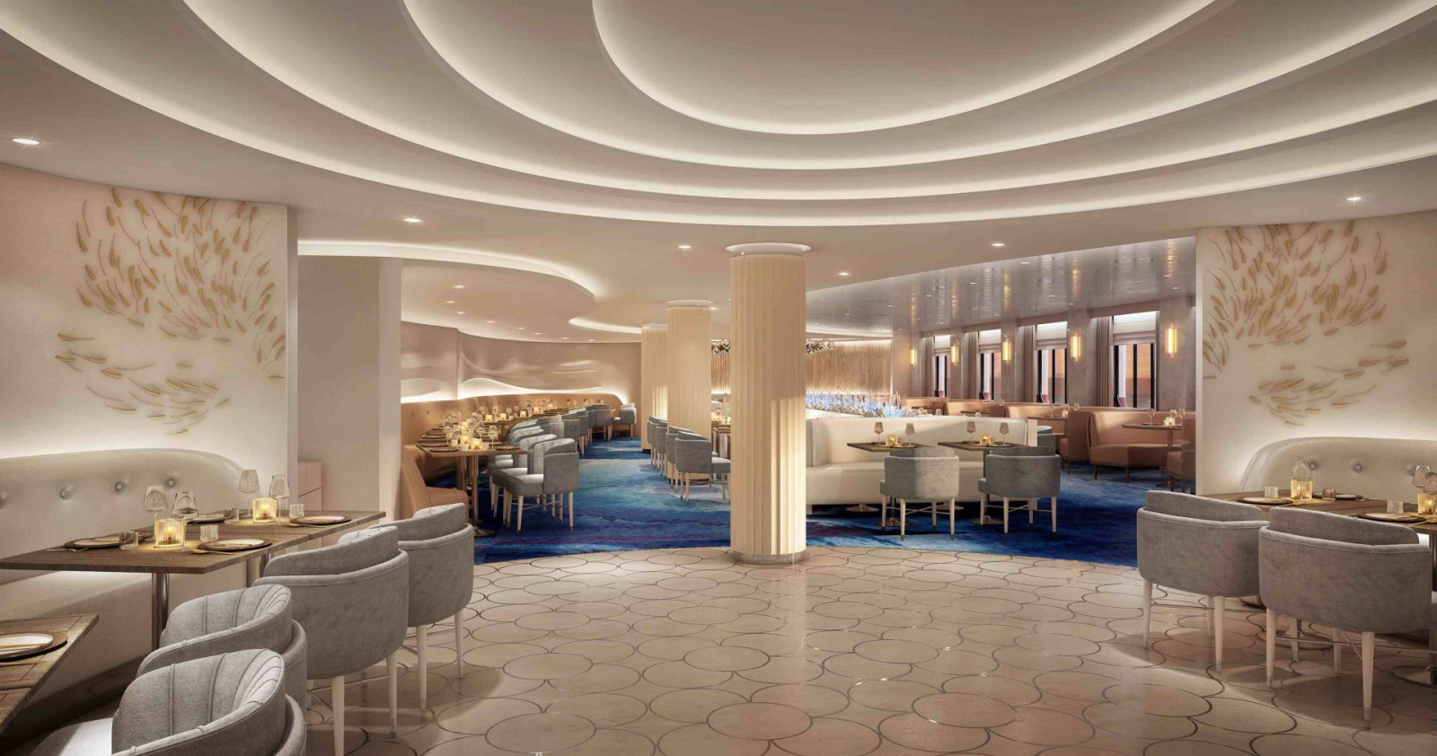 Sun Princess Cruise Ship Signature Collection Restaurant