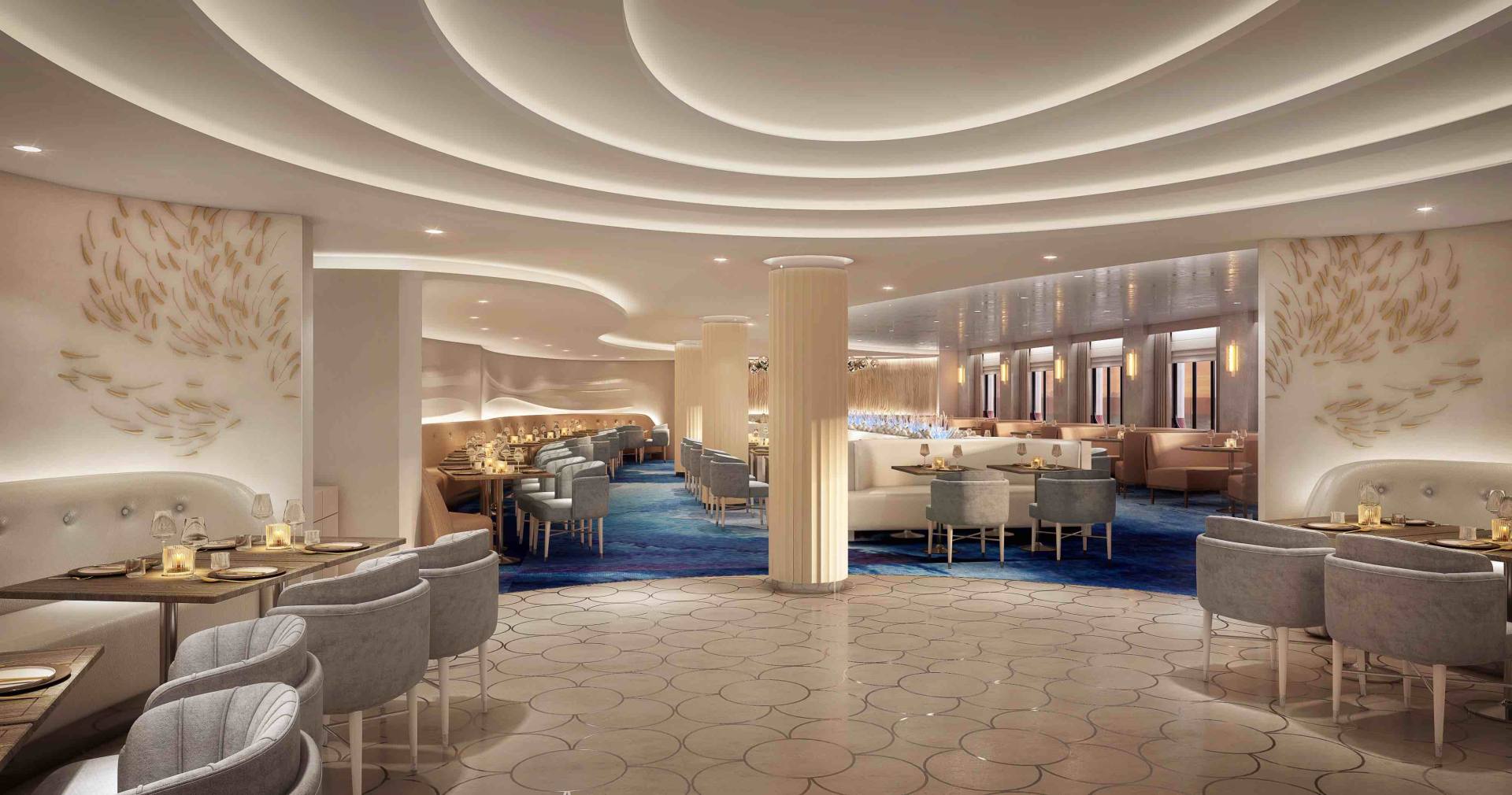 Sun Princess Cruise Ship Signature Collection Restaurant