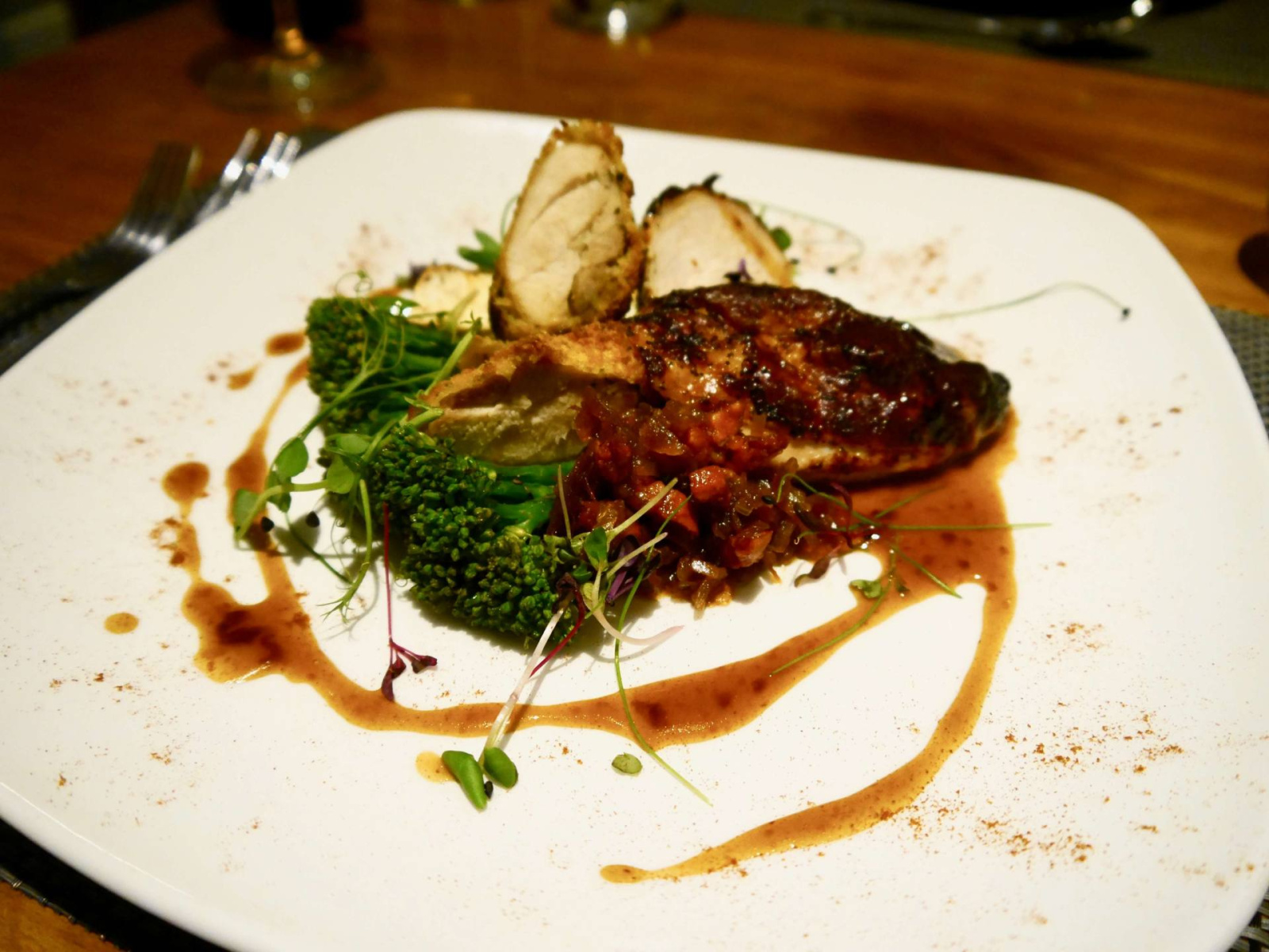 Breadsall Priory cast iron grill restaurant