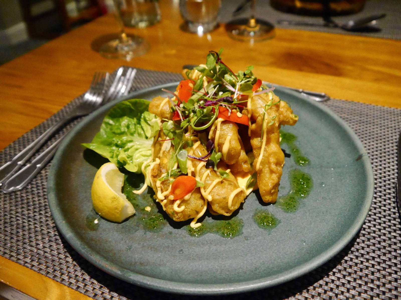 Breadsall Priory cast iron grill restaurant