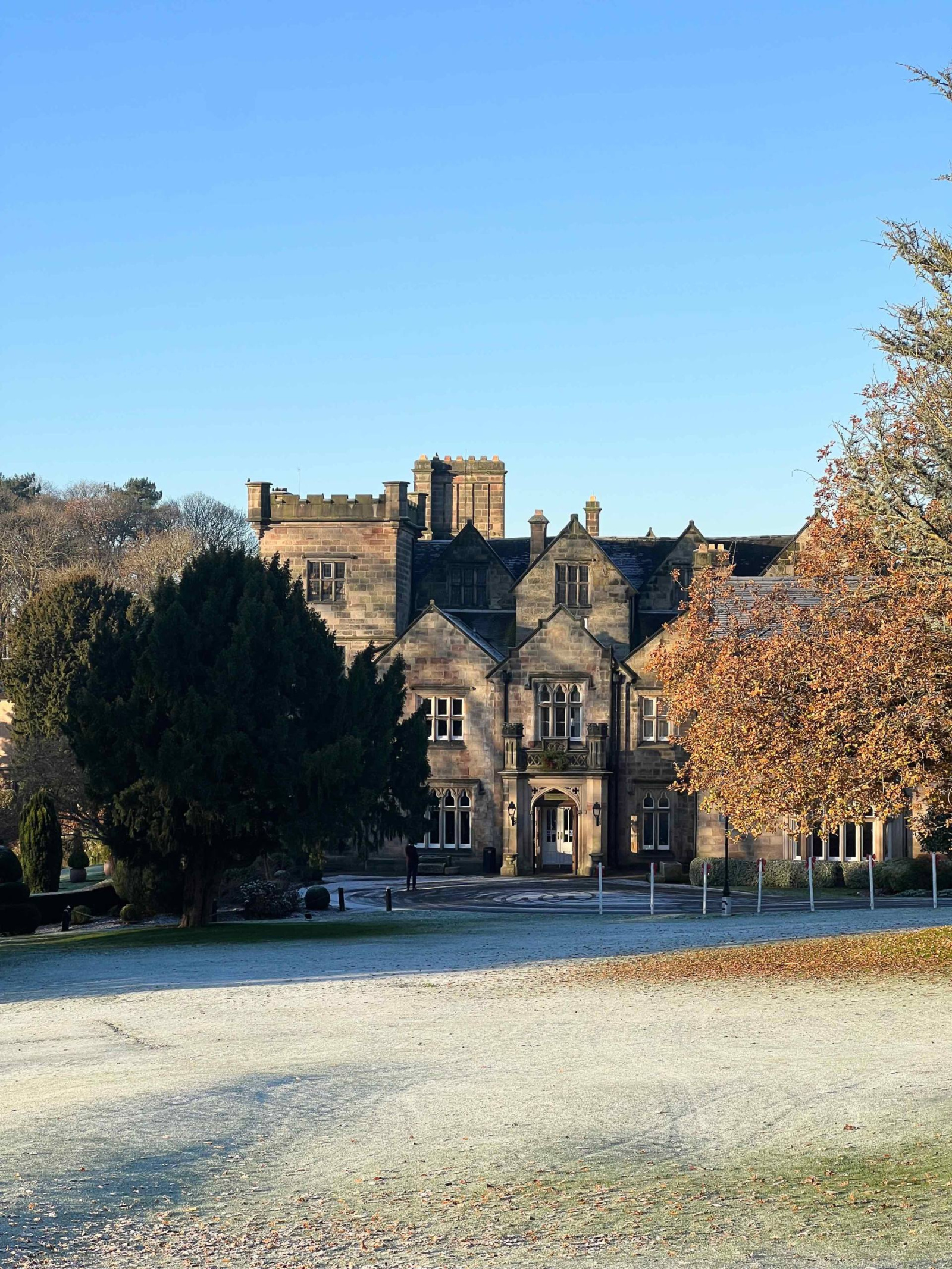 Breadsall Priory review frosty grounds