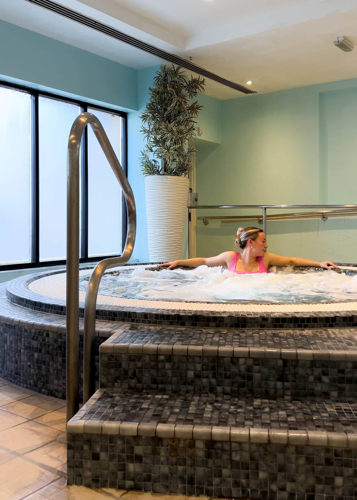 Breadsall Priory hot tub jacuzzi