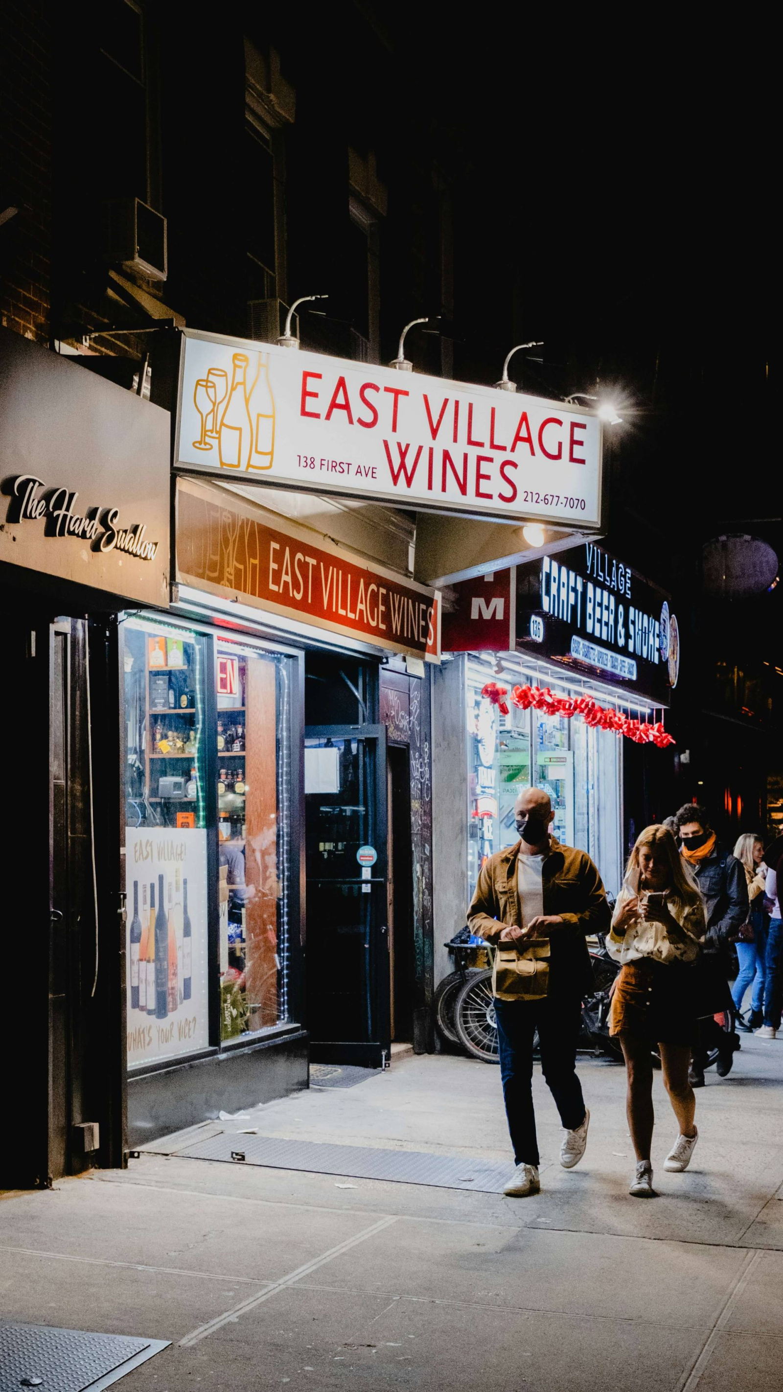 East Village Wine Shop  - An Area Guide to New York