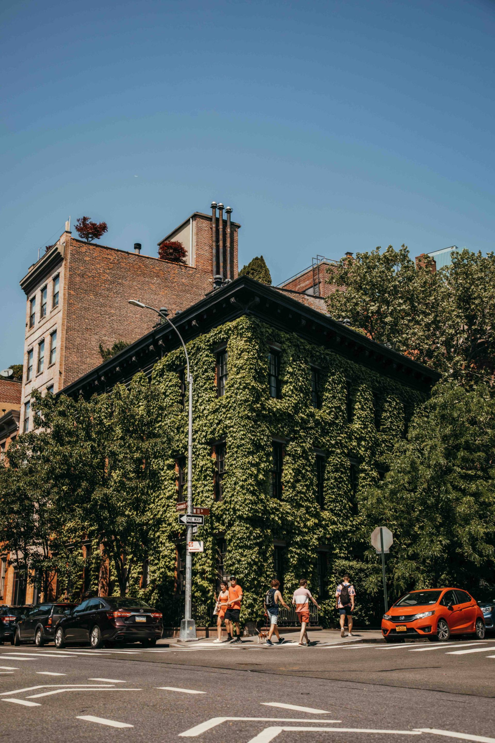 West VIllage House with ivy - An Area Guide to New York