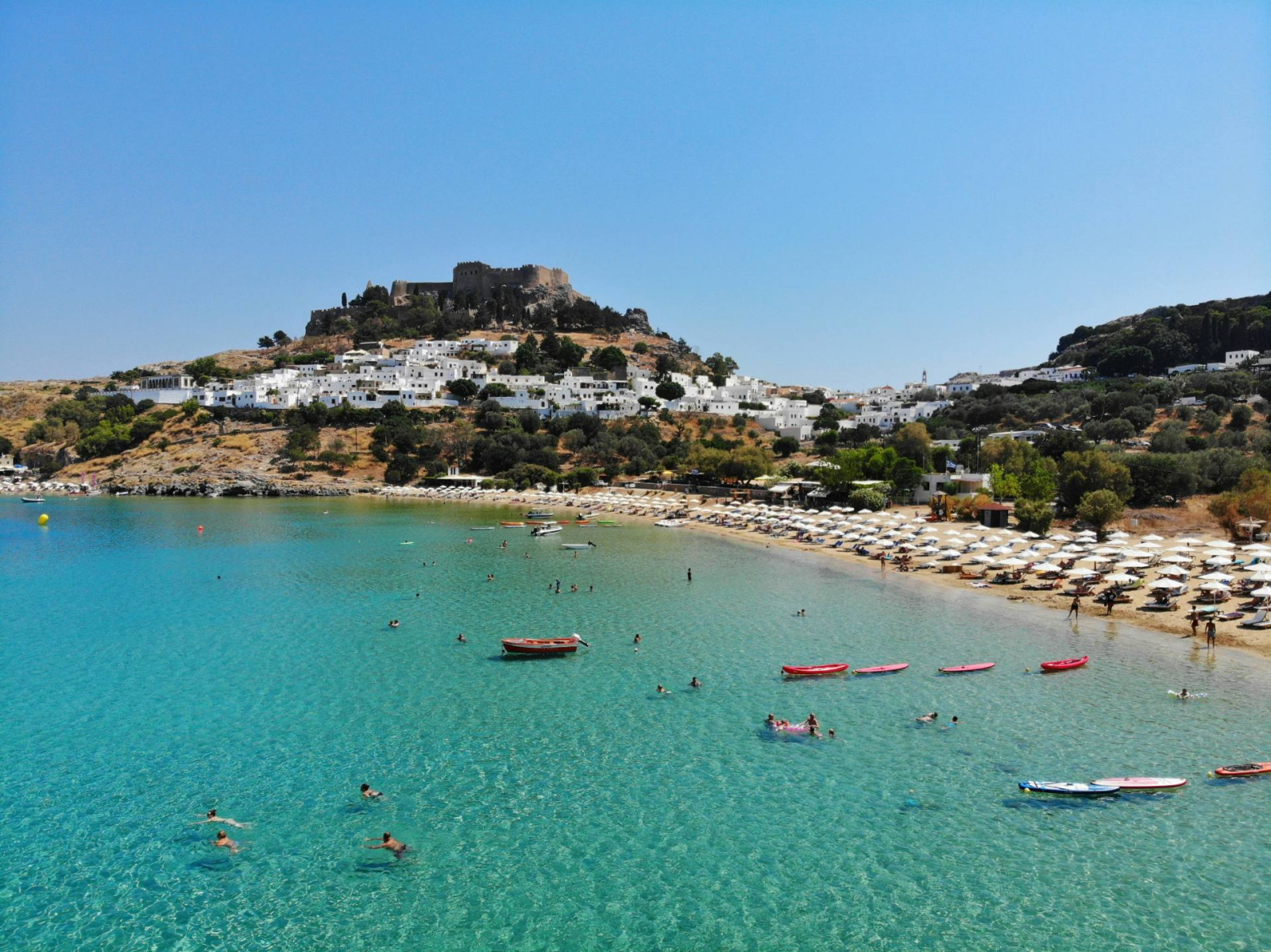 Rhodes beach | family-friendly holidays in Greece